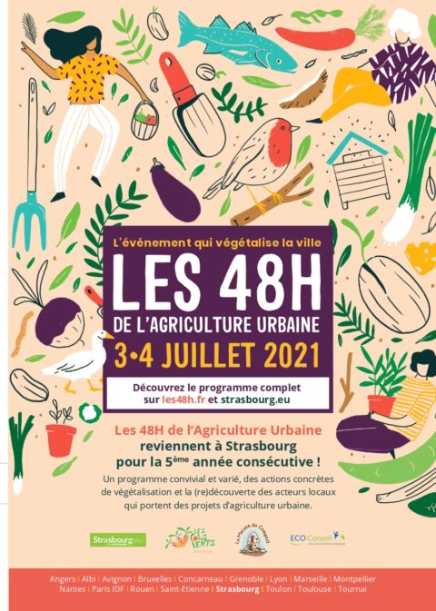 Les 48H de l'agriculture urbaine - 3&4 juillet 2021