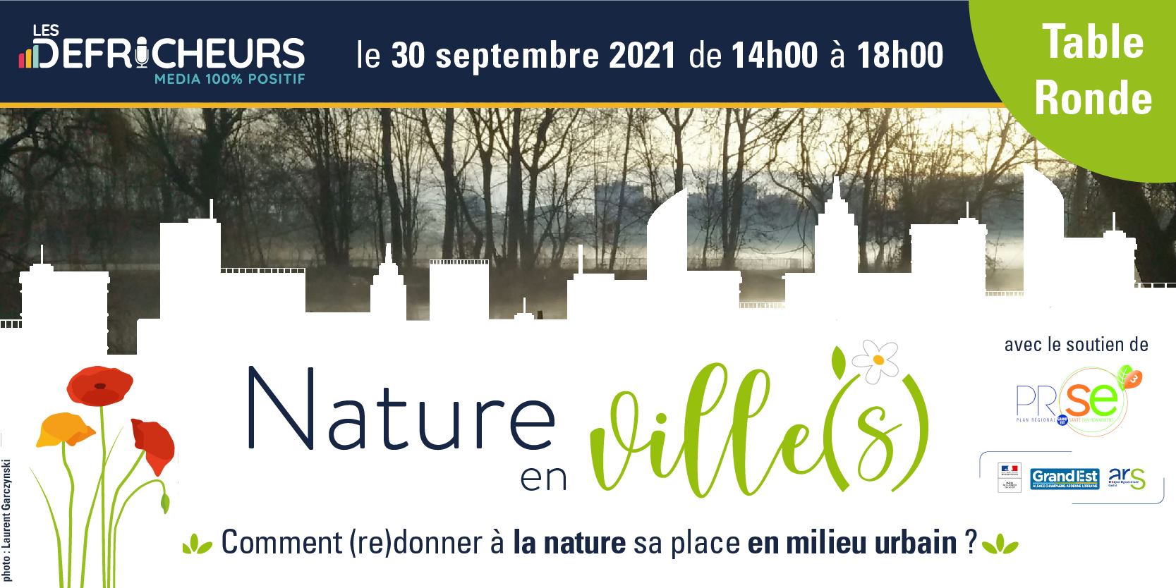 Nature(s) en ville - Table ronde 30/09/2021