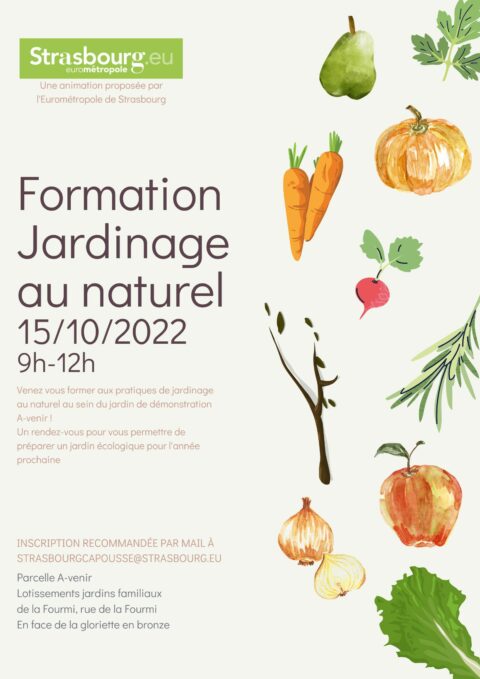 Formation jardinage au naturel - 15/10/2022